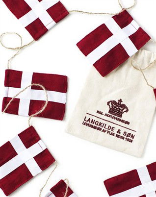 Stor Flagranke - 10 Dannebrogsflag